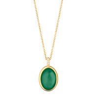 Collar Marcello Pane Mujer in Plata CLGM 049 VERDE - CLGM 049 VERDE